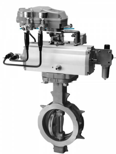 302Y Metal Seat Butterfly Valve Image